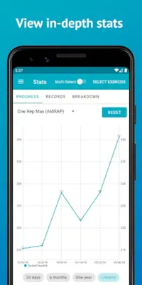 NextSet Powerlifting Programs android App screenshot 2